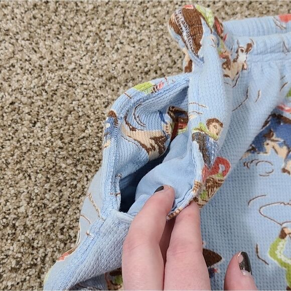 Nick & Nora Cowboy Western Pajamas Y2k Size Medium - Picture 11 of 17